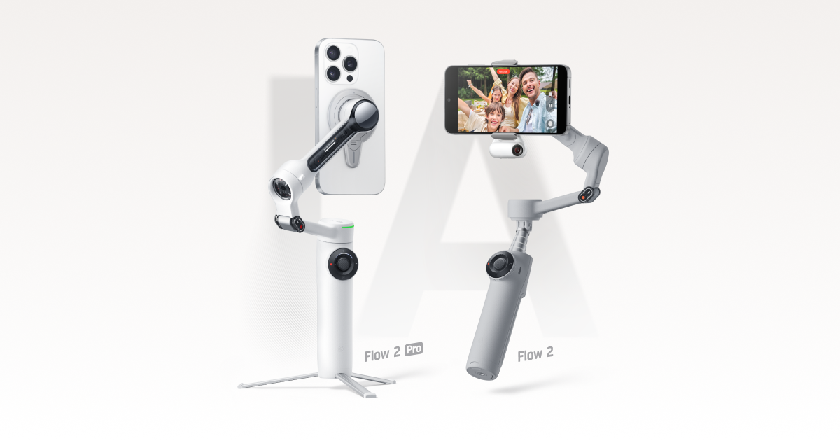 Acheter l'Insta360 Série Flow 2 - Réalisateur lA de poche